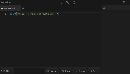 Potassium Script Hub Showcase